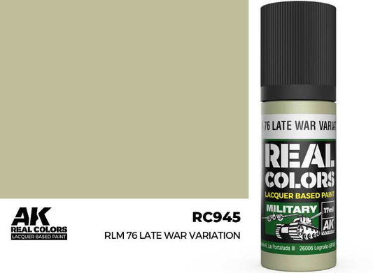 17ml AK Interactive - Real Colors Lacquer Paint - RLM 76 Late War Variation