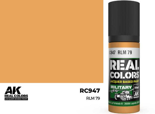 17ml AK Interactive - Real Colors Lacquer Paint - RLM 79