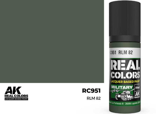 17ml AK Interactive - Real Colors Lacquer Paint - RLM 82