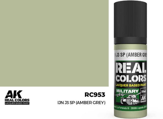 17ml AK Interactive - Real Colors Lacquer Paint - IJN J3 SP (AMBER GREY)