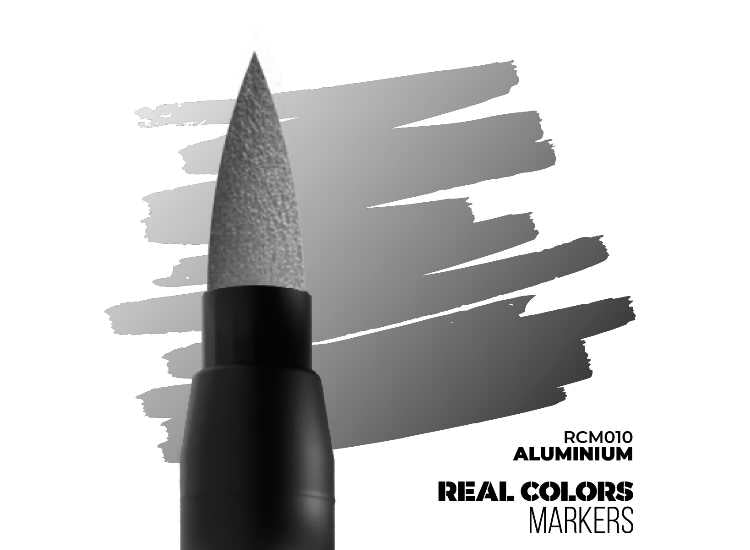 - AK Interactive - Aluminium - Real Colors Markers