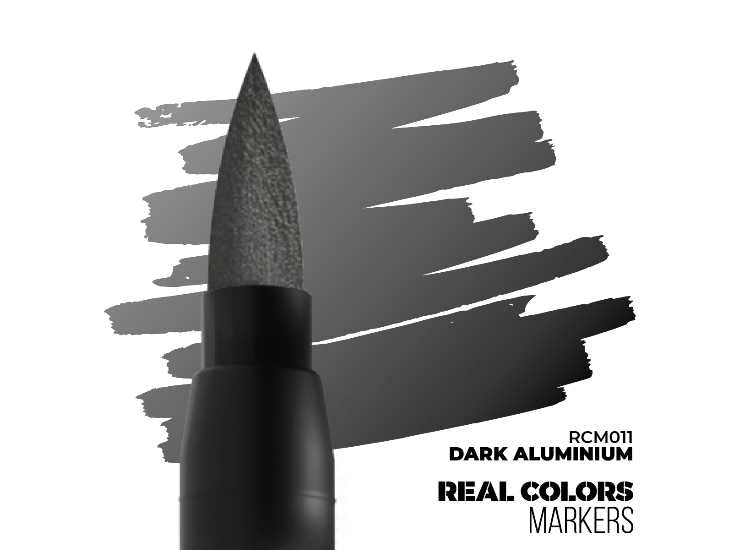 - AK Interactive - Dark Aluminium - Real Colors Markers