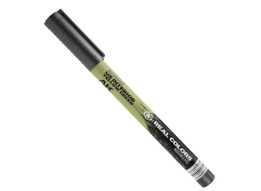 - AK Interactive - US Interior Yellow Green - Real Colors Markers