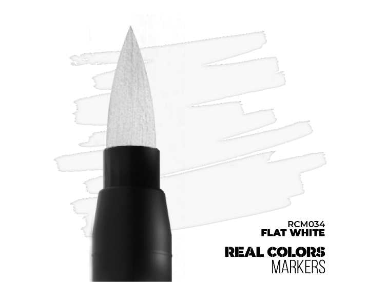 - AK Interactive - Flat White - Real Colors Markers
