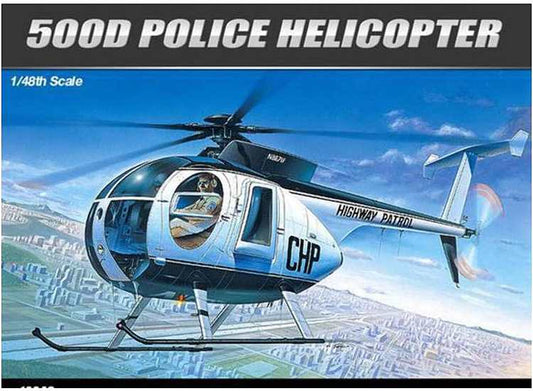 1/48 Academy - Hughes Police 500D Helicopter