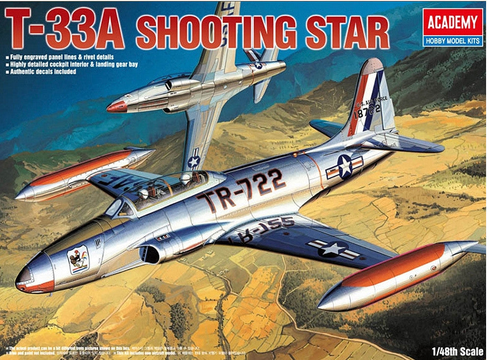 1/48 Academy - T-33A Shooting Star