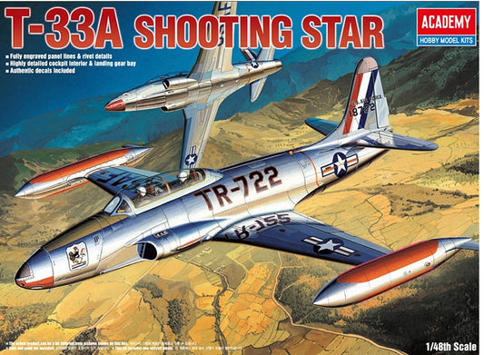 1/48 Academy - T-33A Shooting Star