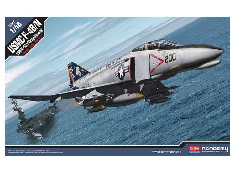 1/48 Academy - USMC F-4B/N VMFA-531 Gray Ghosts