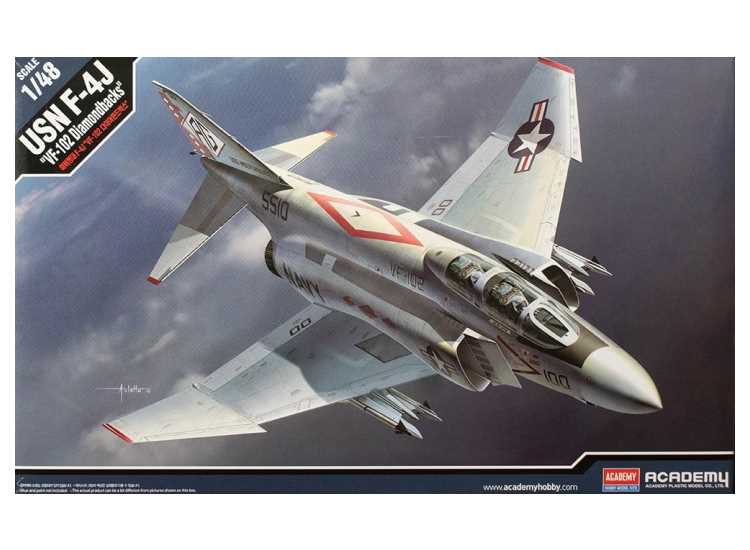 1/48 Academy - USN F-4J VF-102 Diamondbacks