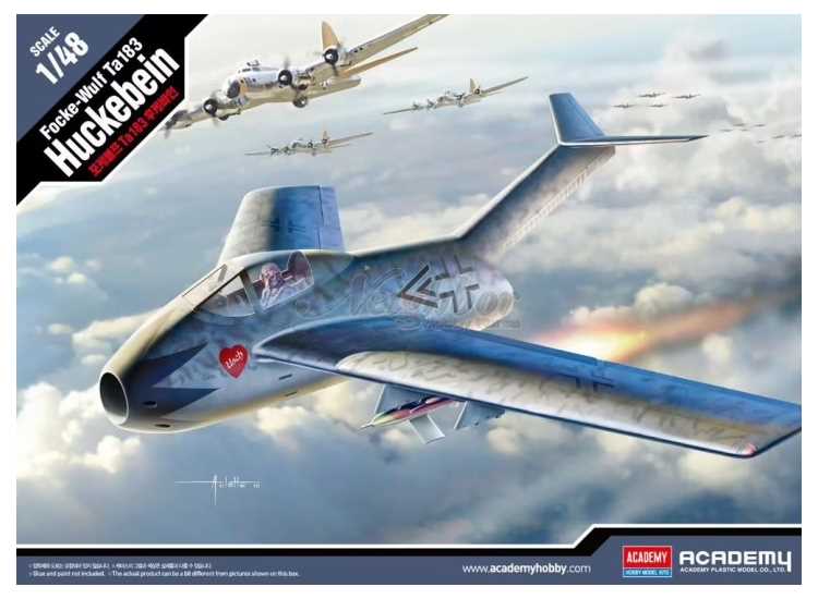 1/48 Academy - Focke-Wulf Ta-183 ?Huckebein