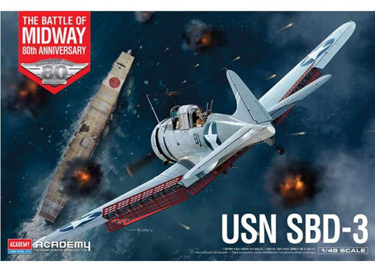 1/48 Academy - USN SBD-3 The Battle of Midway