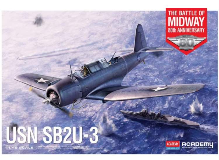 1/48 Academy - USN SB2U-3 The Battle of Midway 80th Anniversary