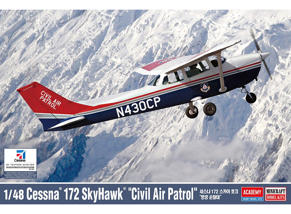 1/48 Academy - Cessna 172 Skyhawk Civil Air Patrol