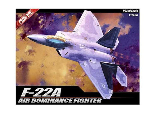 1/72 Academy - Lockheed Martin F-22A Raptor (New Tooling)