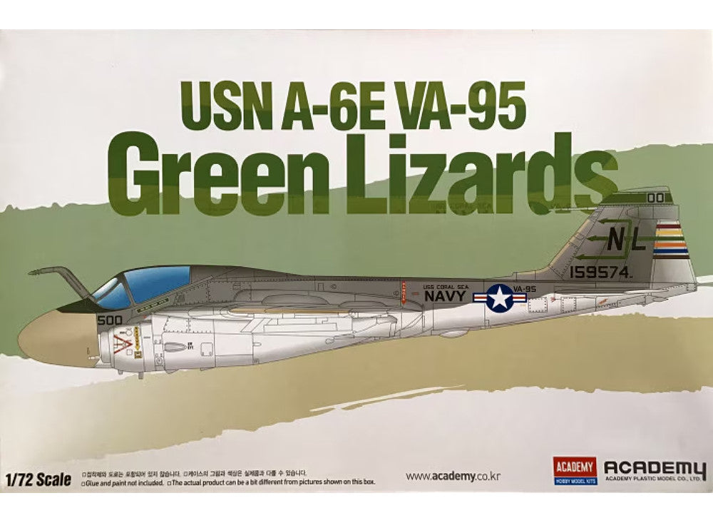1/72 Academy - USN A-6E VA95 Green Lizards