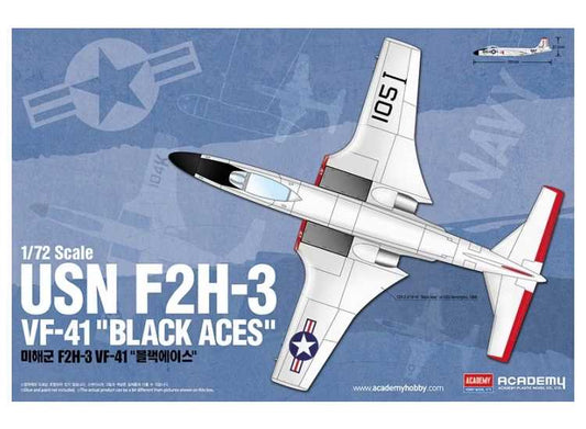 1/72 Academy - USN F2H-3 VF-41 Black Aces