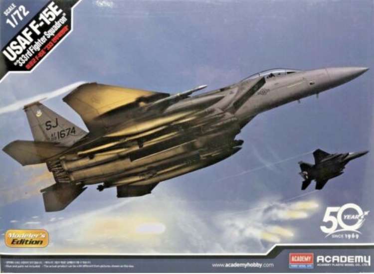 1/72 Academy - F-15E Eagle USAF 333rd Fighter Squadron