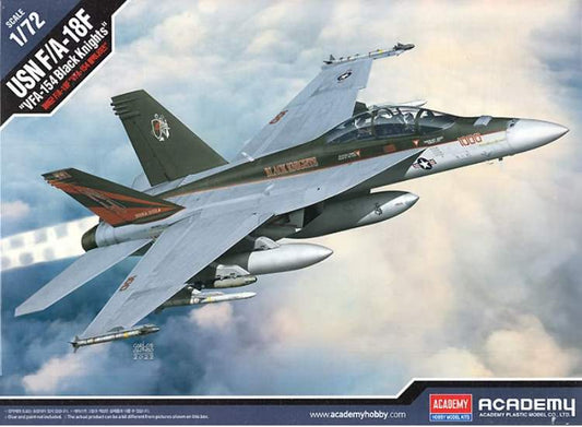1/72 Academy - USN F/A-18F Hornet VFA-154 Black Knights
