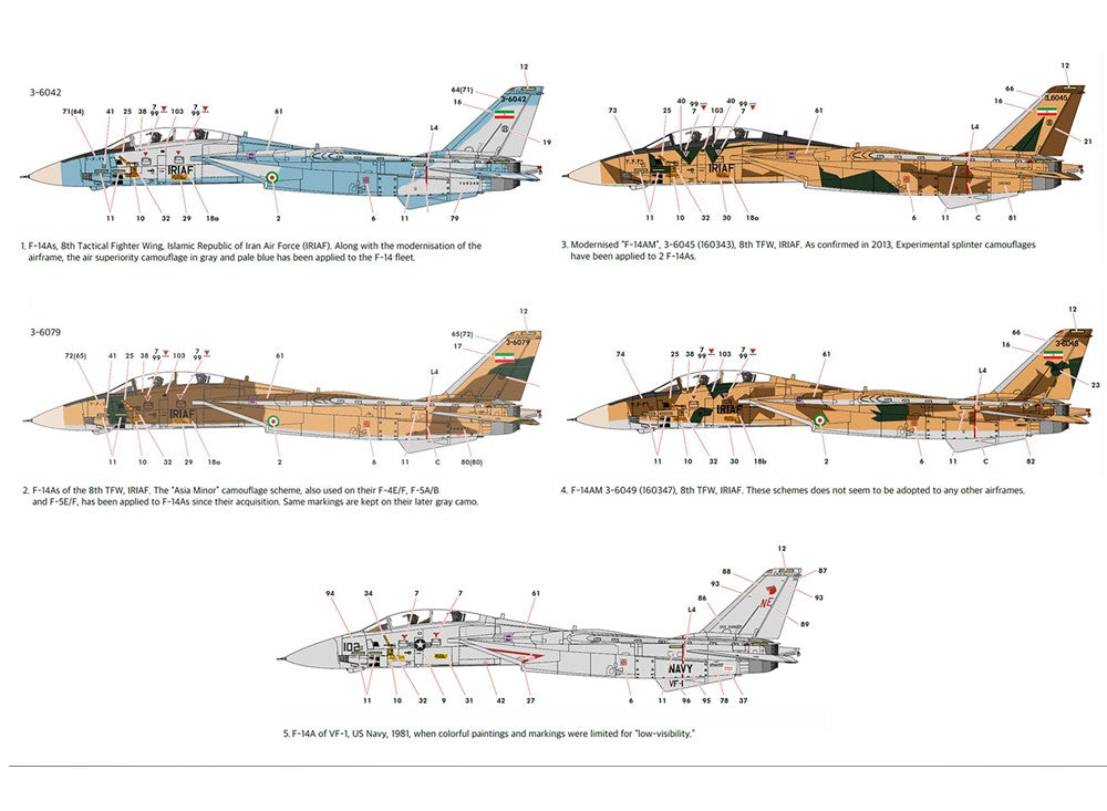 1/72 Academy - F-14A IRIAF Iran Air Force