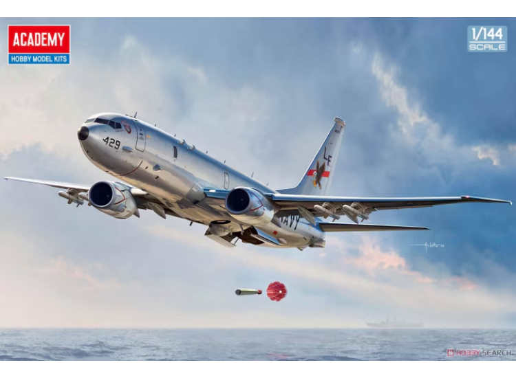 1/144 Academy - USN Boeing P-8A Poseidon Maritime Patrol