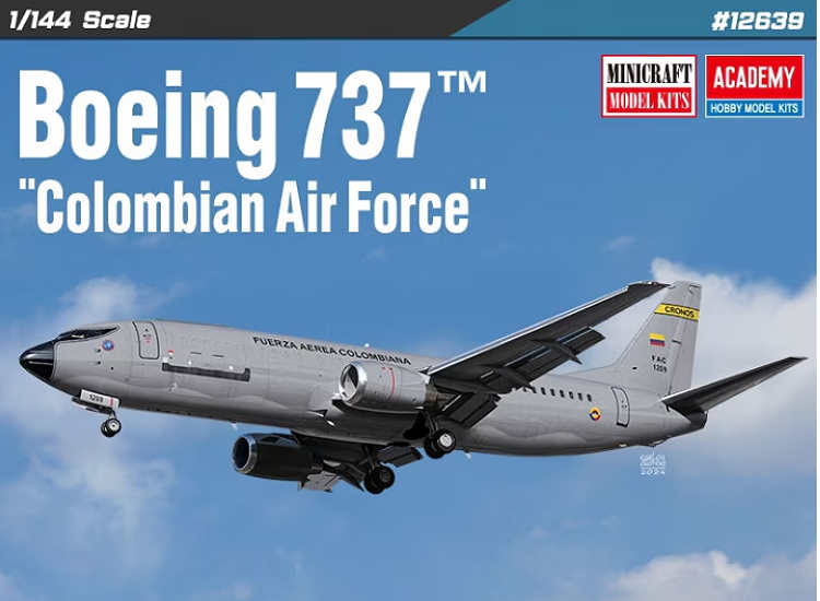 1/144 Academy - Boeing 737 Colombian Air Force