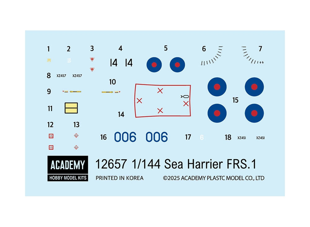 1/144 Academy - Sea Harrier FRS.1