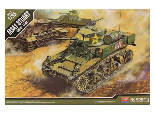 1/35 Academy - M3A1 Stuart Light Tank