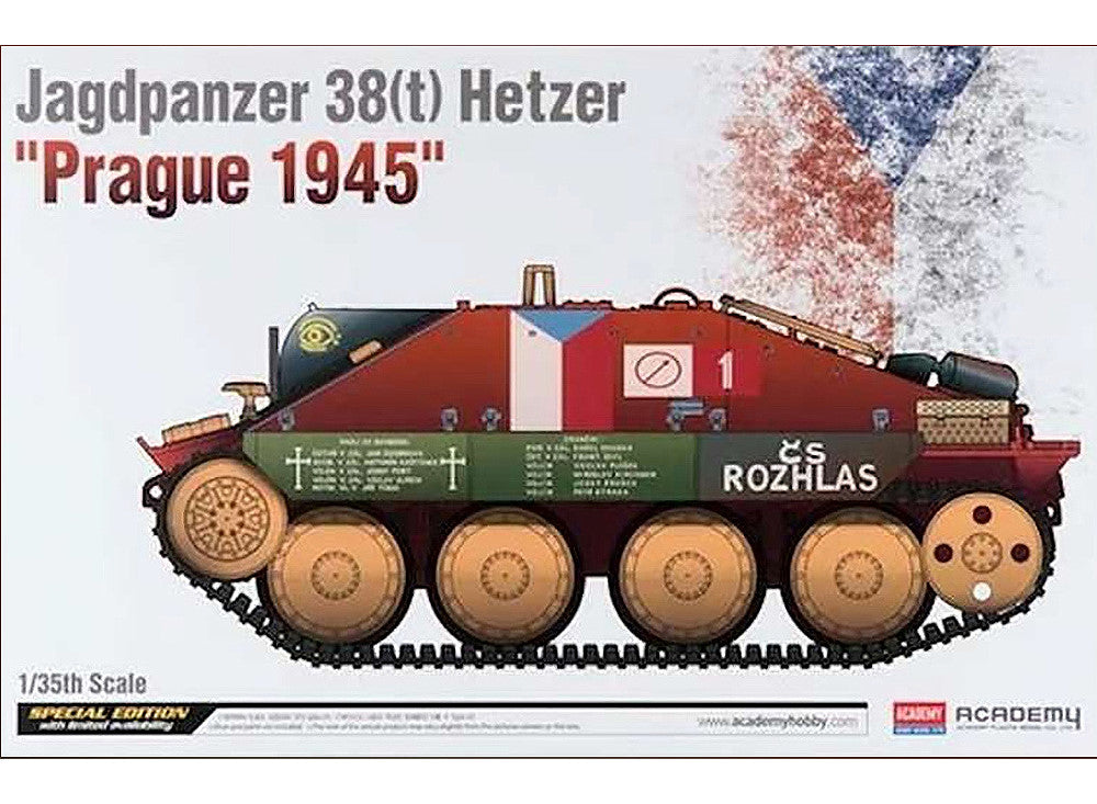 1/35 Academy - Jagdpanzer 38(t) Hetzer Prague 1945