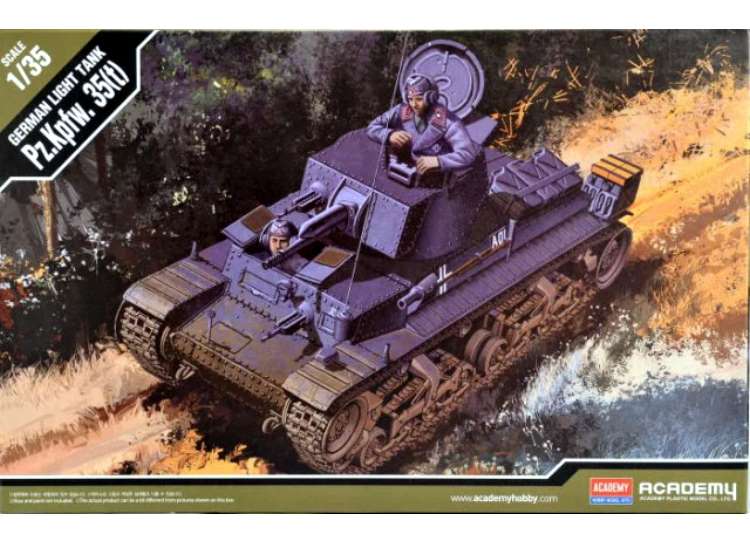 1/35 Academy - Pz.Kpfw. 35(t) Light Tank