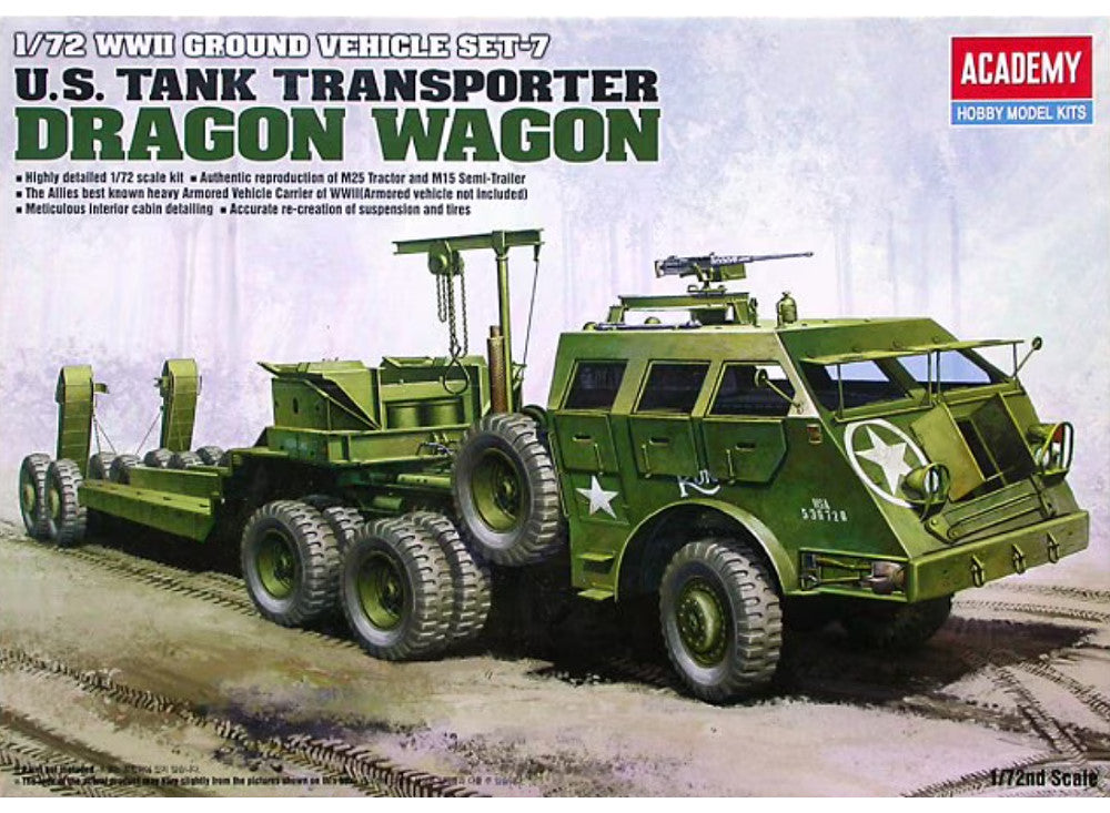 1/72 Academy - Dragon Wagon US Tank Transporter