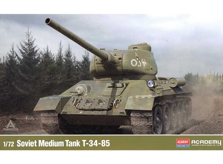 1/72 Academy - Soviet Medium Tank T-34-85