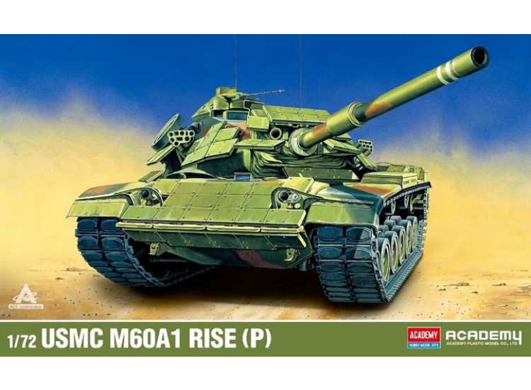 1/72 Academy - USMC M60A1 RISE (P)