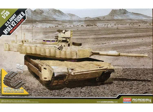 1/35 Academy - US Army M1A2 Tank V2 TUSK II