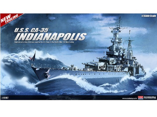1/350 Academy - USS Indianapolis CA-35