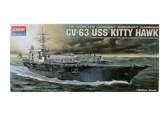 1/800 Academy - USS Kitty Hawk CV-63