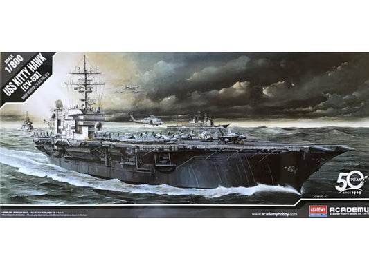 1/800 Academy - USS Kitty Hawk CV-63