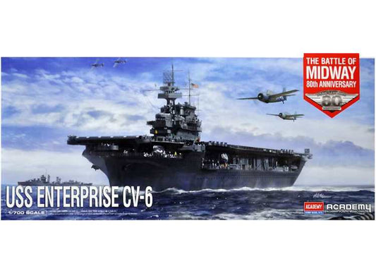 1/700 Academy - USS Enterprise CV-6 Battle of Midway