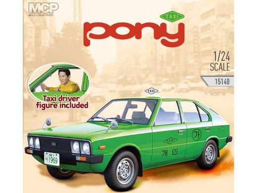 1/24 Academy - Hyundai Pony Taxi