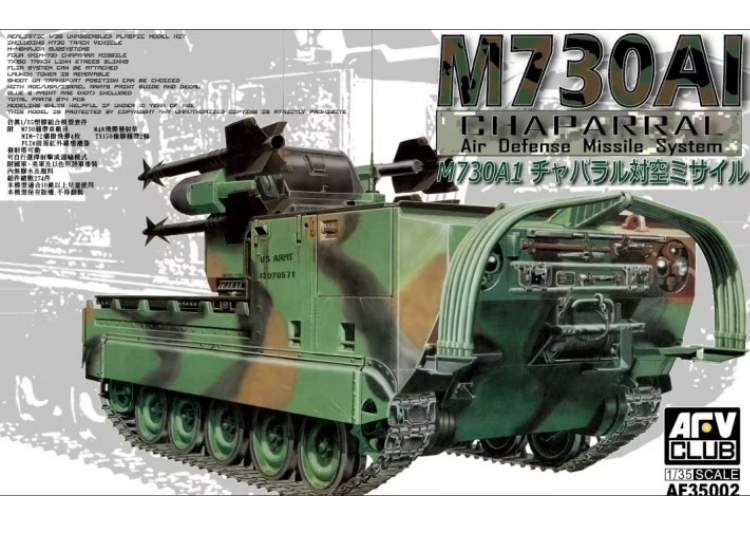 1/35 AFV Club - M730AI Chaparral Air Defence Missile System