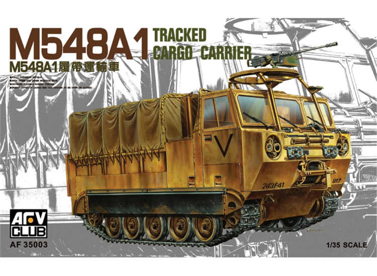 1/35 AFV Club - M548A1 Tracked Cargo Carrier