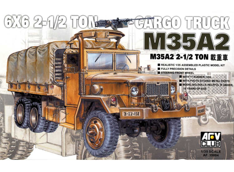 1/35 AFV Club - M35A2 2.5 Ton 6X6 Cargo Truck