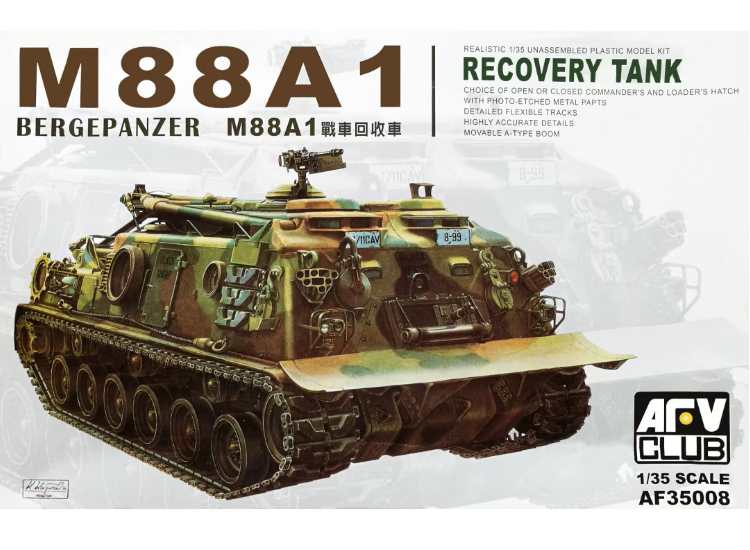 1/35 AFV Club - M88A1 Recovery Vehicle