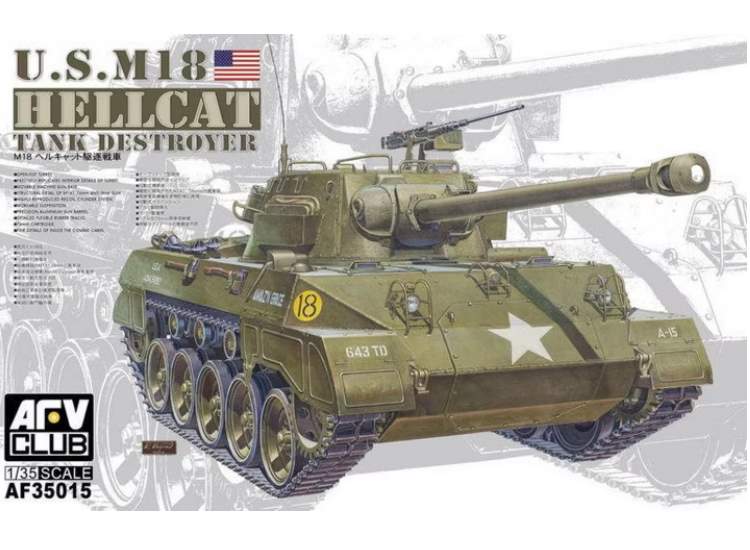 1/35 AFV Club - M-18 Hellcat Tank Destroyer