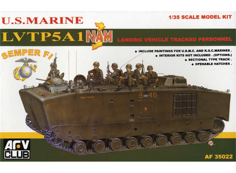 1/35 AFV Club - US Marine LVTP-5 Vietnam