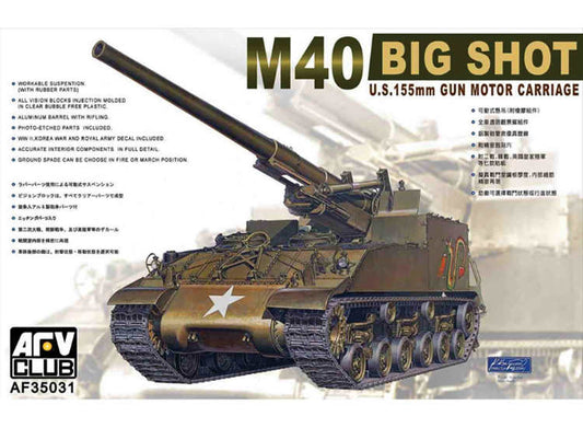 1/35 AFV Club - M40 Big Shot 155mm Gun Motor Carriage