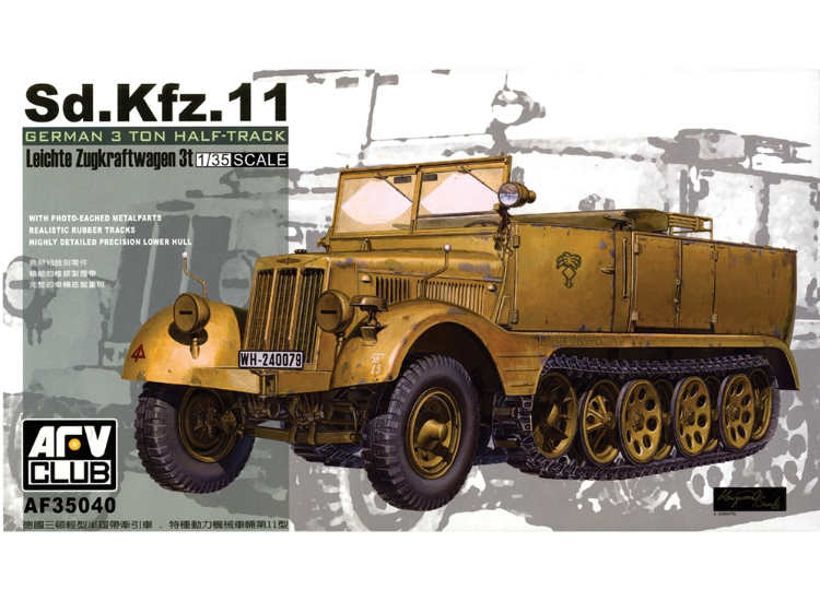 1/35 AFV Club - German Sd. Kfz.11 3t Half Track