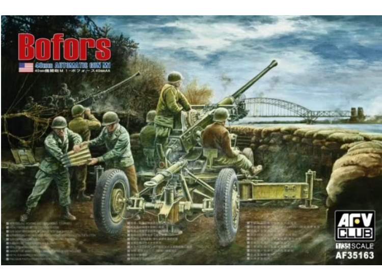 1/35 AFV Club - Bofors 40mm AA Gun