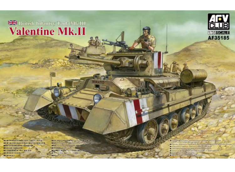 1/35 AFV Club - Valentine Mk.II British Infantry Tank