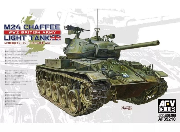 1/35 AFV Club - M24 Chaffee Light Tank WW2 British Army