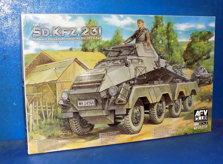 1/35 AFV Club - Sd.Kfz.231 Schwerer Panzerspahwagen early type